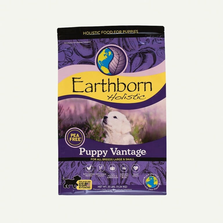 Puppy Vantage Earthborn Holistic Pet Food
