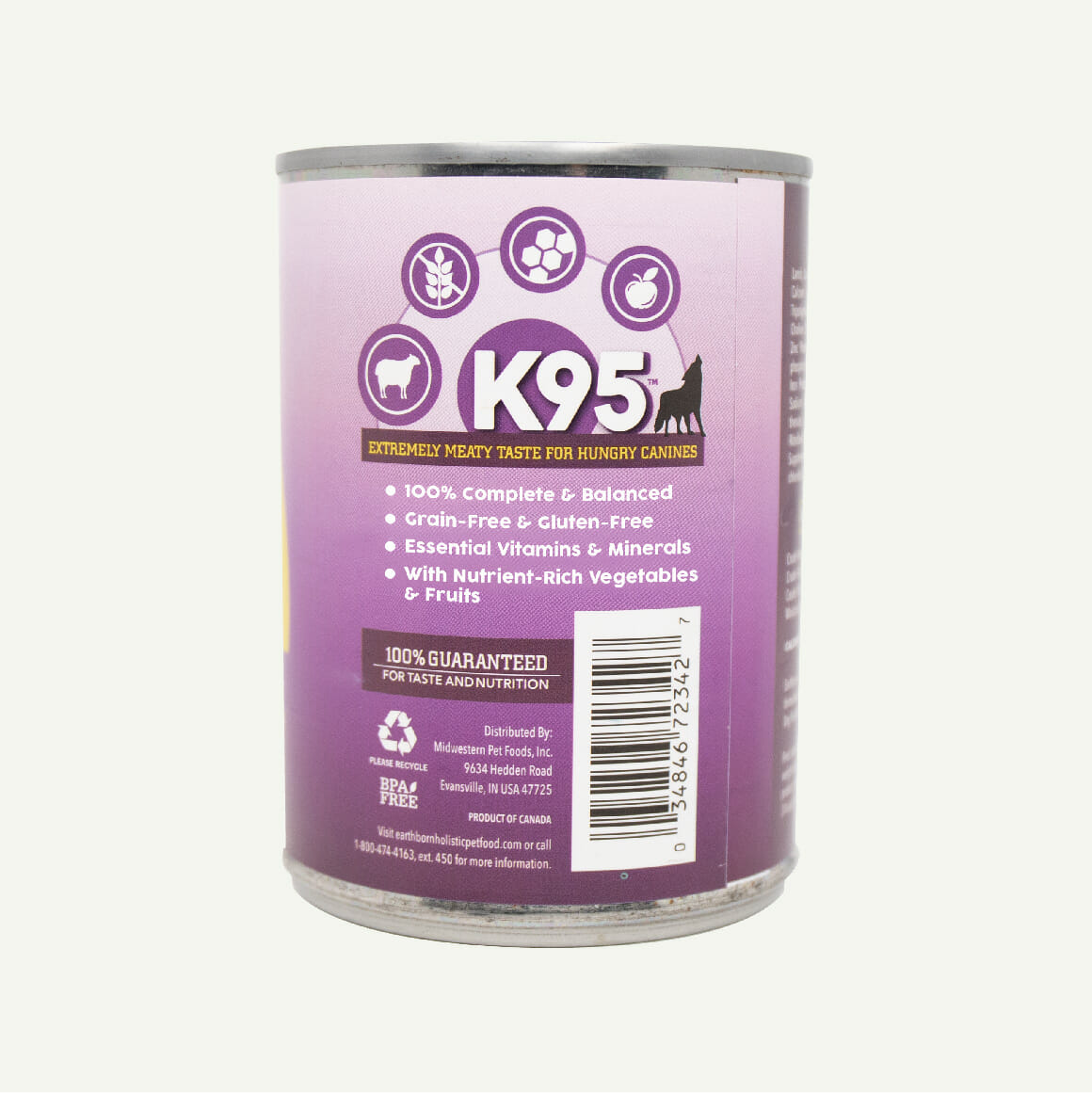 K95 Lamb Earthborn Holistic Pet Food