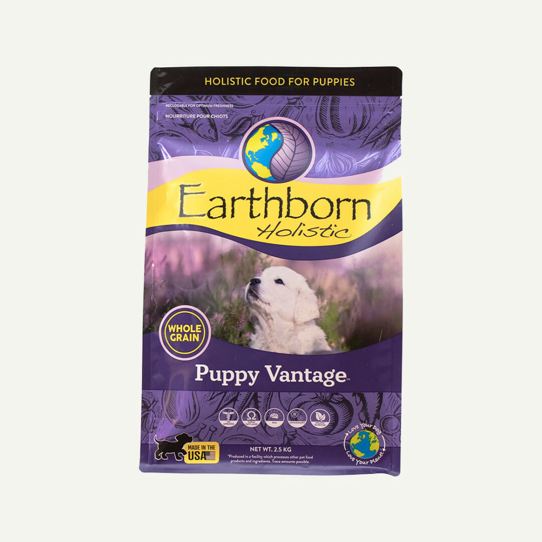 Puppy Vantage Earthborn Holistic Pet Food International