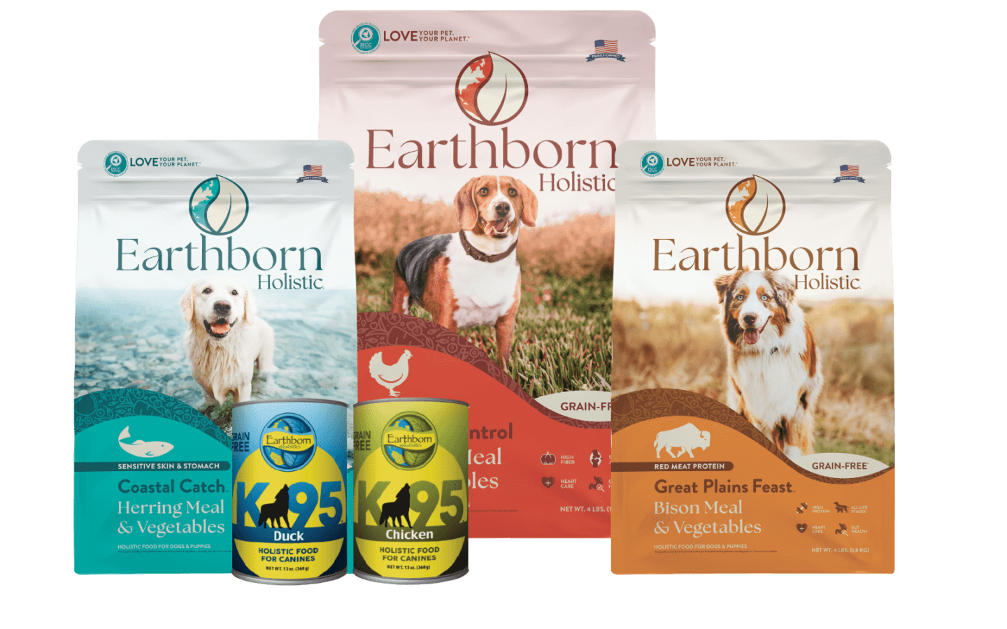 Quality Ingredients Earthborn Holistic Pet Food
